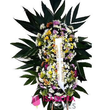 Coroa de Flores Margarida.