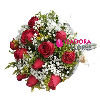 Buquê com Rosas Vermelhas