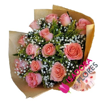 Buquê hermoza 15 Rosas