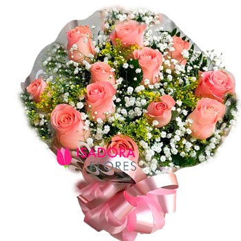 Buquê cor de rosa