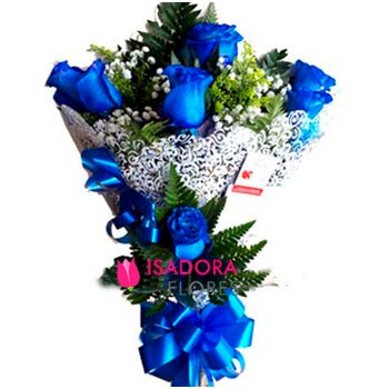 Buquê Rosa azul